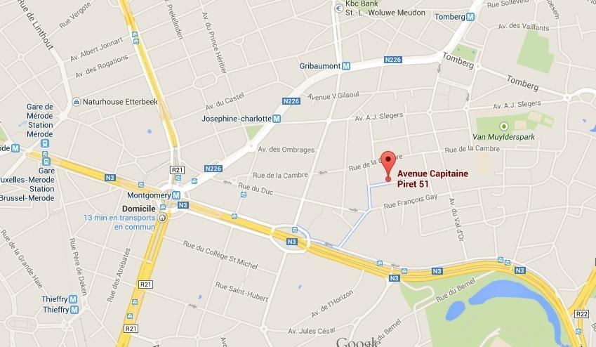 Woluwe-Saint-Lambert B&B Capitaine Piret מראה חיצוני תמונה